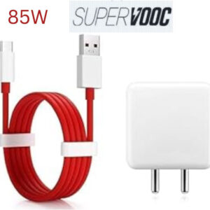 Mad Gorrillah 85 W SuperVOOC 5.4 A Wall Charger for Mobile with Detachable Cable  (Red, Cable Included)