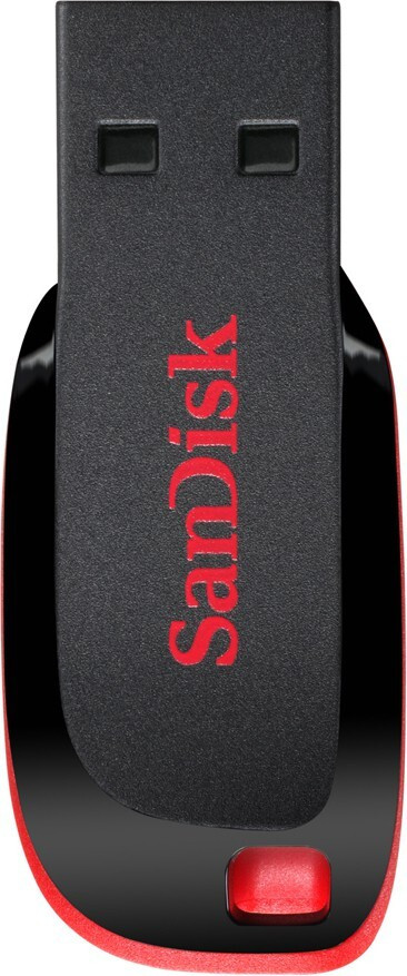 SanDisk Cruze Blade SDCZ50 64 GB Pen Drive Compatible with Desktop Computer, Laptop, Television USB 2.0 Plastic Case
