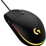 Logitech G102 Light Sync / Adj DPI Upto 8000, 6 Programmable Buttons, RGB Wired Ambidextrous Optical Gaming Mouse