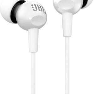JBL C150SI with One Button Universal Remote Wired Gaming  (White, In the Ear)