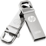 HP METAL V250W 32 GB Pen Drive Compatible with Audio Player, Desktop Computer, Television, Laptop, Audio Player USB 2.0 Metal Case