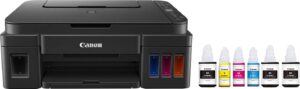 Canon PIXMA Mega Efficient G3012 Multi-function WiFi Color Ink Tank Printer
