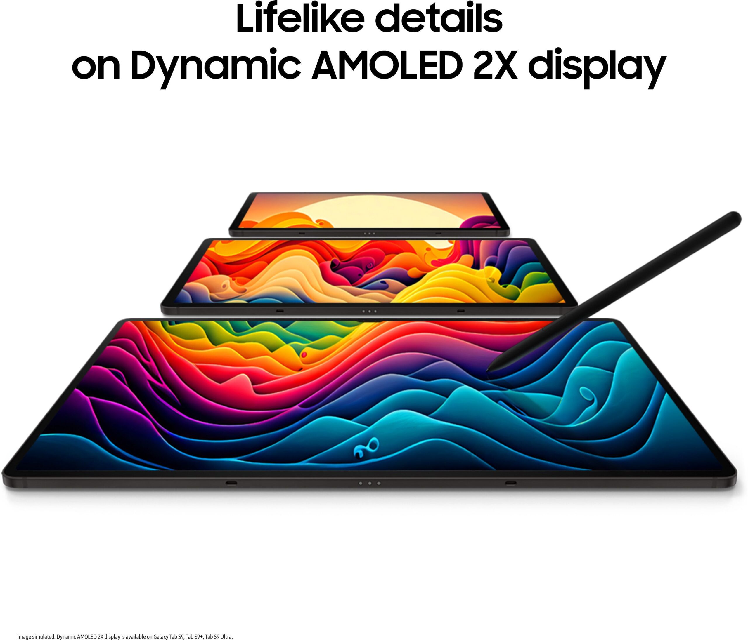 Samsung Galaxy Tab S9 8 GB RAM 128 GB ROM 11.0 Inch with Wi-Fi+5G Tablet (Beige) - Image 3