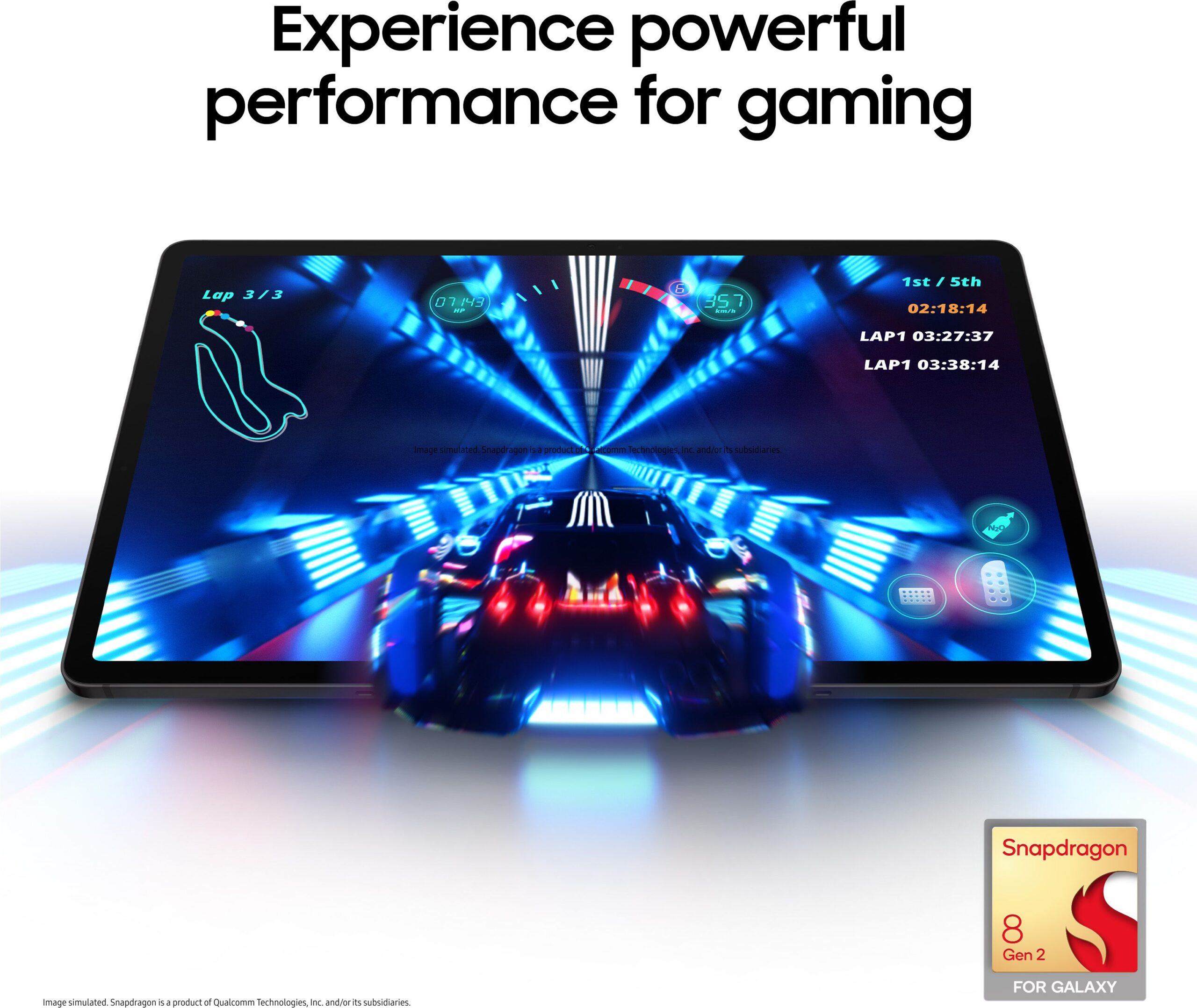 Samsung Galaxy Tab S9 8 GB RAM 128 GB ROM 11.0 Inch with Wi-Fi+5G Tablet (Beige) - Image 4