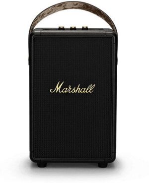Marshall Tufton 80 W Bluetooth Speaker  (Black & Brass, Stereo Channel)