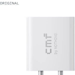 CMF by Nothing 33 W Quick Charge 3 A Wall Charger for Mobile  (White)