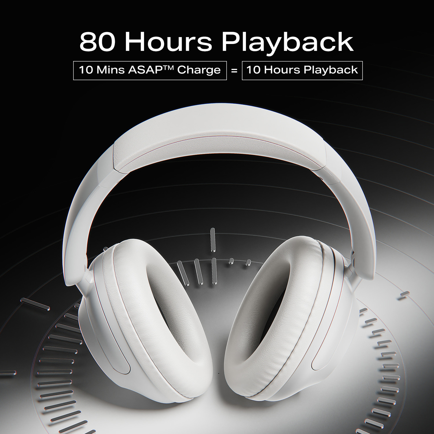 boAt Rockerz 650 Pro(2025 Launch), Touch/Swipe Controls, Dolby Audio, 80 Hrs Battery Bluetooth (Silver Frost, On the Ear) - Image 4