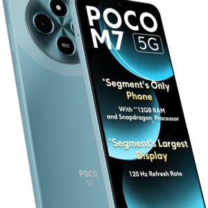 POCO M7 5G (Ocean Blue, 128 GB)  (8 GB RAM)