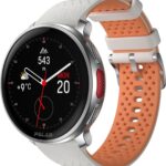 Polar Vantage V3-Premium Multisport Watch, Heart Rate Monitor (Sunrise Apricot) Smartwatch  (Sunrise Apricot Strap, Free Size)
