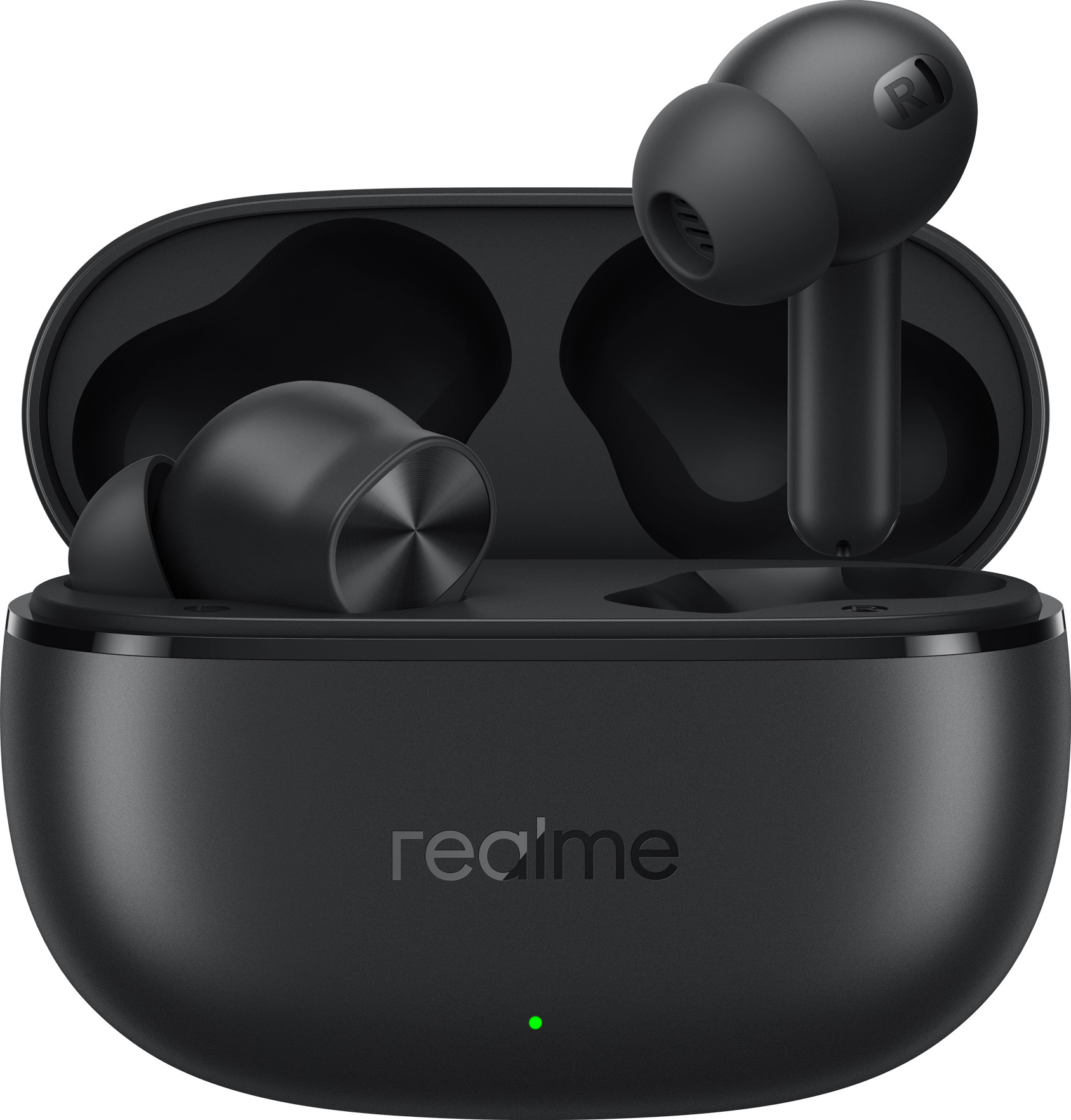 realme Buds T200x with 25dB ANC,12.4mm Dynamic Bass Drivers,48Hrs Playback, BT5.4, IP55 Bluetooth (Pure Black, True Wireless)