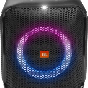 JBL Partybox Encore Essential, Dynamic Light Show ,6Hrs Playtime,Built-in Powerbank 100 W Bluetooth Party Speaker  (Black, Stereo Channel)
