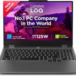 Lenovo LOQ Essential Intel Core i5 12th Gen 12450HX - (16 GB/512 GB SSD/Windows 11 Home/4 GB Graphics/NVIDIA GeForce RTX 3050A) 15IAX9E Gaming Laptop (15.6 inch, Luna Grey, 1.77 kg, With MS Office)