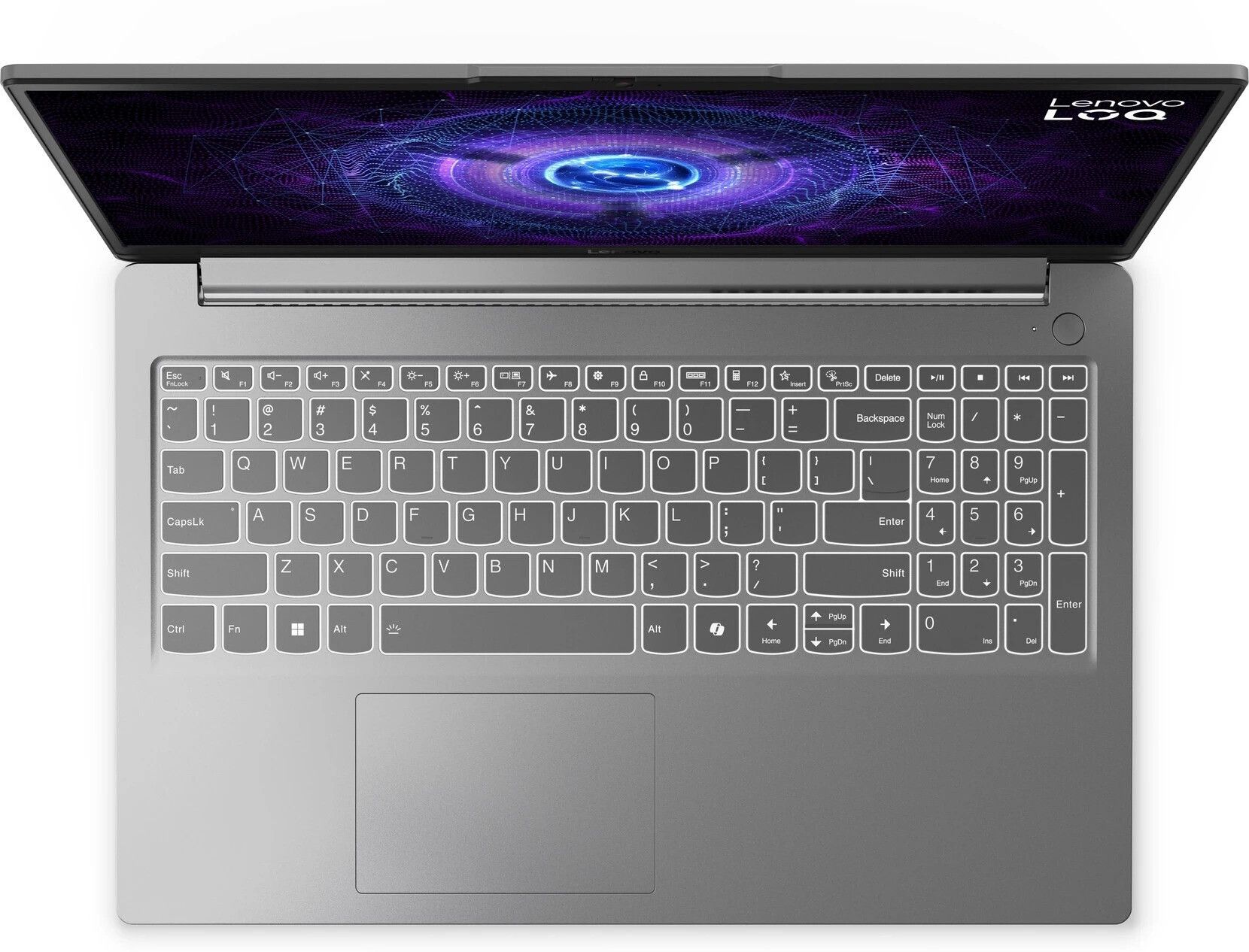 Lenovo LOQ Essential Intel Core i5 12th Gen 12450HX - (12 GB/512 GB SSD/Windows 11 Home/4 GB Graphics/NVIDIA GeForce RTX 2050) 83LK0031IN Gaming Laptop (15.6 Inch, Luna Grey, 1.77 Kg) - Image 4