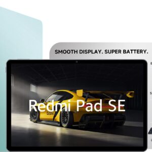 REDMI Pad SE 6 GB RAM 128 GB ROM 11.0 inch with Wi-Fi Only Tablet (Mint Green)