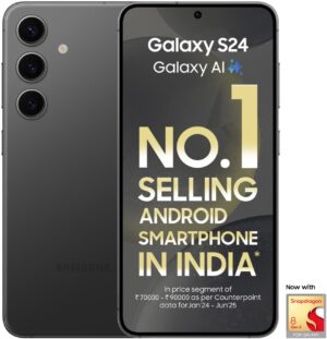 Samsung Galaxy S24 5G Snapdragon (Onyx Black, 256 GB)  (8 GB RAM)