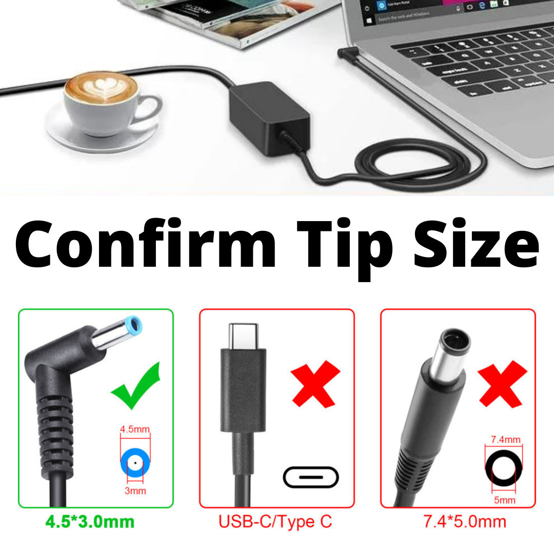 Myria PH 215 240 G2 242 G1 245 G2 250 G2 255 G2 Blue tip 65 W Adapter (Power Cord Included) - Image 3