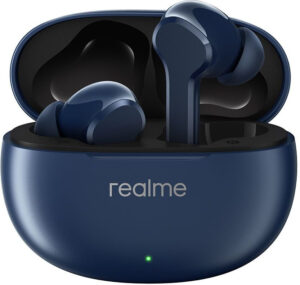 realme Buds T110 (RMA2306) with AI ENC for calls, 38 hours of Playback and Deep Bass Bluetooth  (Jazz Blue, True Wireless)