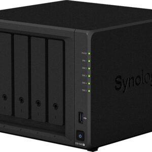 Synology DiskStation DS1520+ 0 TB External Hard Disk Drive (HDD)  (Black)