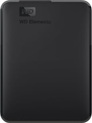 WD Elements 6 TB External Hard Disk Drive (HDD) usb3.2_gen_1  (Black)